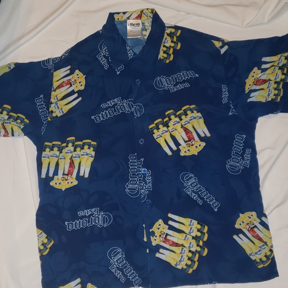 Ment corona button up shirt